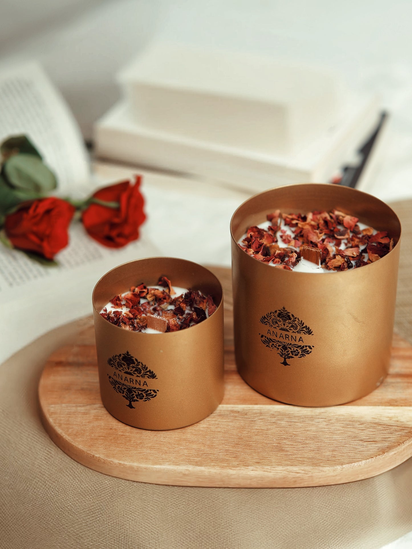 Rose Oud Candle Set