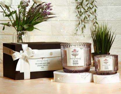 Gardenia Candle Set