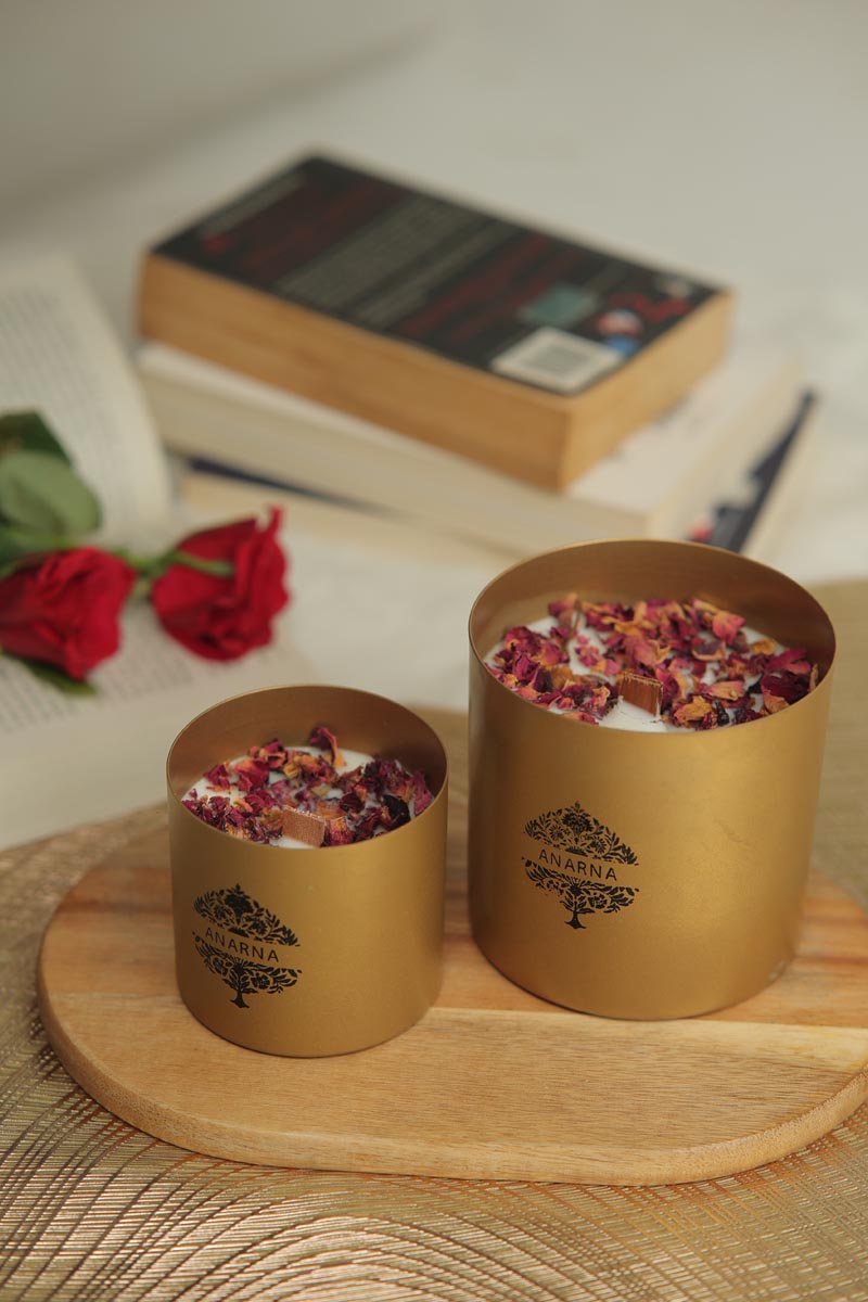 Rose Oud Candle Set