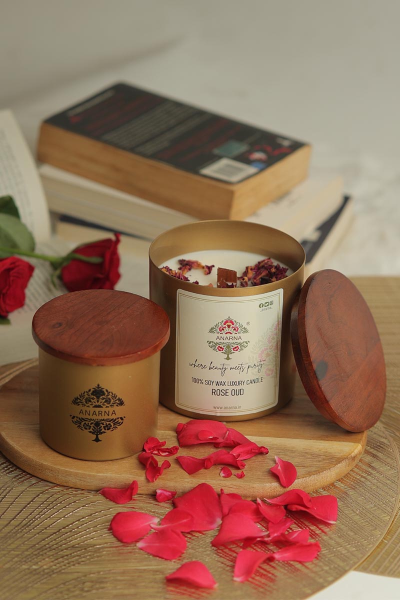 Rose Oud Candle Set