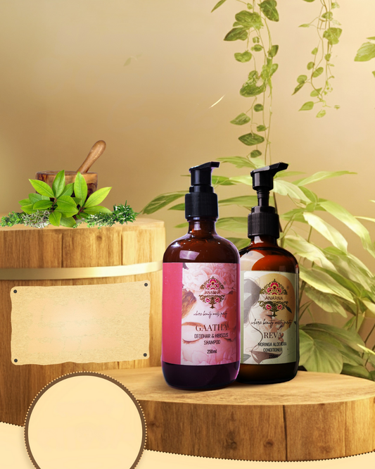 Deodhar Hibiscus Shampoo and Moringa Aloevera Conditioner