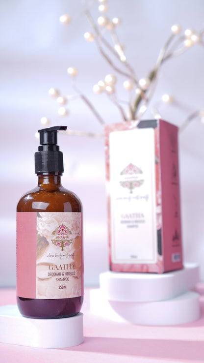 Deodhar Hibiscus Shampoo and Moringa Aloevera Conditioner