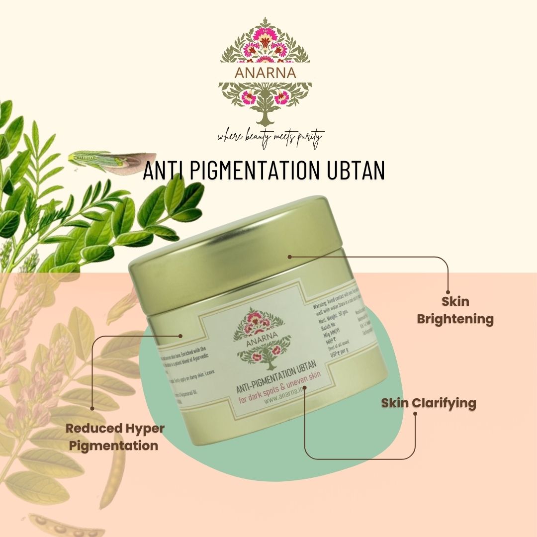 Anti Pigmentation Ubtan | Even Skin Tone | Reduces Pigmentation | Skin Clarifying