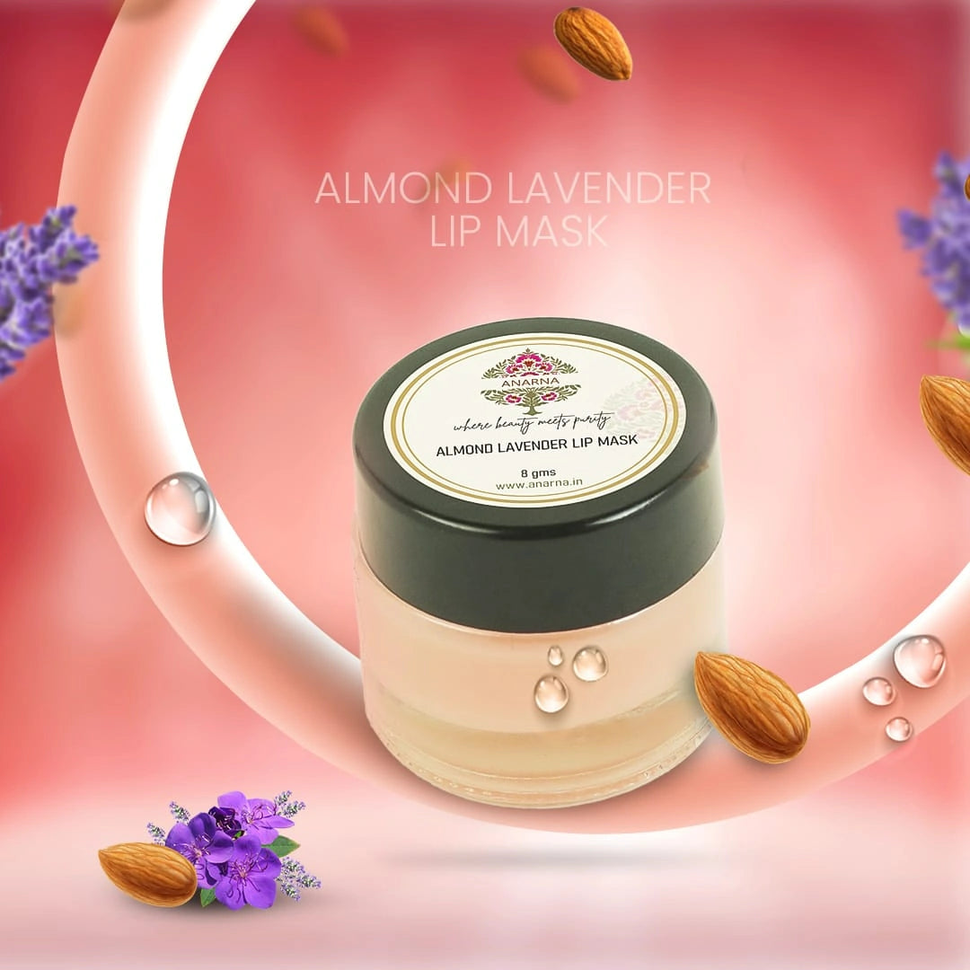 Almond Lavender Lip Mask | Goodness of Shea Butter | Lip Hydration